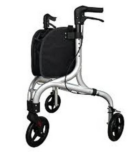 Mobility support-Three-Wheeled Walker Geneva Premium Reha Fund, Terrain adaptability-Three-Wheeled Walker Geneva Premium Reha Fund, User independence-Three-Wheeled Walker Geneva Premium Reha Fund, Easy transport-Three-Wheeled Walker Geneva Premium Reha Fund