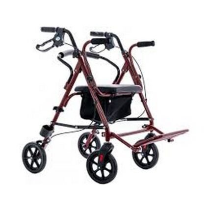 Rehabilitation-Mdh Four-Wheeled Aluminum Rehabilitation Support With Leg Support Vcbk222T075, Stability-Mdh Four-Wheeled Aluminum Rehabilitation Support With Leg Support Vcbk222T075, Comfort-Mdh Four-Wheeled Aluminum Rehabilitation Support With Leg Support Vcbk222T075, Mobility-Mdh Four-Wheeled Aluminum Rehabilitation Support With Leg Support Vcbk222T075