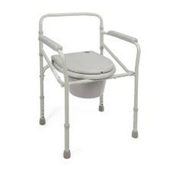 Mobility-Timago Folding toilet chair steel TGR-R KT 023B, Comfort-Timago Folding toilet chair steel TGR-R KT 023B, Hygiene-Timago Folding toilet chair steel TGR-R KT 023B, Independence-Timago Folding toilet chair steel TGR-R KT 023B
