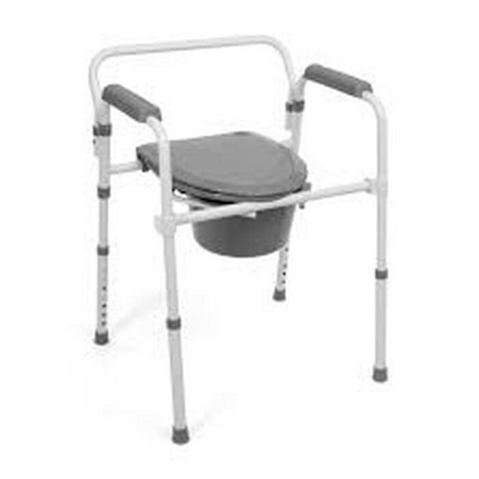 Mobility-TIMAGO Toilet chair with quick connections TGR-R KT 618, Comfort-TIMAGO Toilet chair with quick connections TGR-R KT 618, Hygiene-TIMAGO Toilet chair with quick connections TGR-R KT 618, Portability-TIMAGO Toilet chair with quick connections TGR-R KT 618