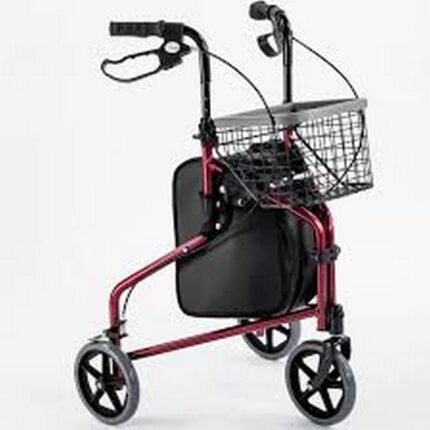 Mobility support-Three-wheel aluminum stand TGR-R RTA 891L - NFZ, Terrain adaptability-Three-wheel aluminum stand TGR-R RTA 891L - NFZ, User comfort-Three-wheel aluminum stand TGR-R RTA 891L - NFZ, Easy transport-Three-wheel aluminum stand TGR-R RTA 891L - NFZ