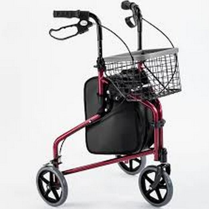 Mobility support-Three-wheel aluminum stand TGR-R RTA 891L - NFZ, Terrain adaptability-Three-wheel aluminum stand TGR-R RTA 891L - NFZ, User comfort-Three-wheel aluminum stand TGR-R RTA 891L - NFZ, Easy transport-Three-wheel aluminum stand TGR-R RTA 891L - NFZ