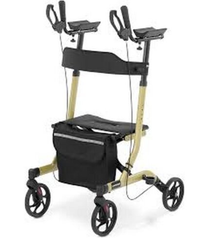 Mobility support-Uniprodo Four-wheeled folding walker for seniors with seat and bag up to 136 kg (10250606), Terrain adaptability-Uniprodo Four-wheeled folding walker for seniors with seat and bag up to 136 kg (10250606), User comfort-Uniprodo Four-wheeled folding walker for seniors with seat and bag up to 136 kg (10250606), Easy transport-Uniprodo Four-wheeled folding walker for seniors with seat and bag up to 136 kg (10250606)