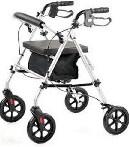 Mobility support-VITEA CARE Four-wheel aluminum stand VCBK23231, Terrain adaptability-VITEA CARE Four-wheel aluminum stand VCBK23231, User comfort-VITEA CARE Four-wheel aluminum stand VCBK23231, Easy transport-VITEA CARE Four-wheel aluminum stand VCBK23231