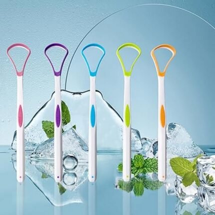 Persistent bad breath from tongue coating-Ceonam, Tongue Scraper Cleaner Set, Bacteria buildup not removed by toothbrushes-Ceonam, Tongue Scraper Cleaner Set, Disposable scrapers that wear out quickly-Ceonam, Tongue Scraper Cleaner Set, Inconvenient or unhygienic storage options-Ceonam, Tongue Scraper Cleaner Set