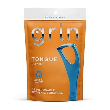 Bad breath caused by tongue bacteria-Grin, Disposable Tongue Scraper 1 Pack, Lack of hygiene with reusable scrapers-Grin, Disposable Tongue Scraper 1 Pack, Difficulty maintaining oral care during travel-Grin, Disposable Tongue Scraper 1 Pack, Inadequate tongue cleaning with a toothbrush-Grin, Disposable Tongue Scraper 1 Pack