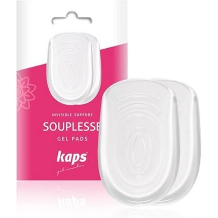 Kaps, Semelles Gel Souplesse Taille 7/12, Kaps, Souplesse Gel Heel Pads Size 7/12
