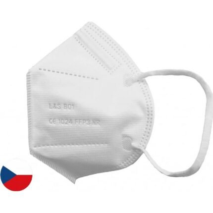 Exposure to hazardous airborne particles and aerosols-Libor Lemfeld Lakovna Lemfeld Folded respirator FFP3 type L&S B01- 5 pcs.,
