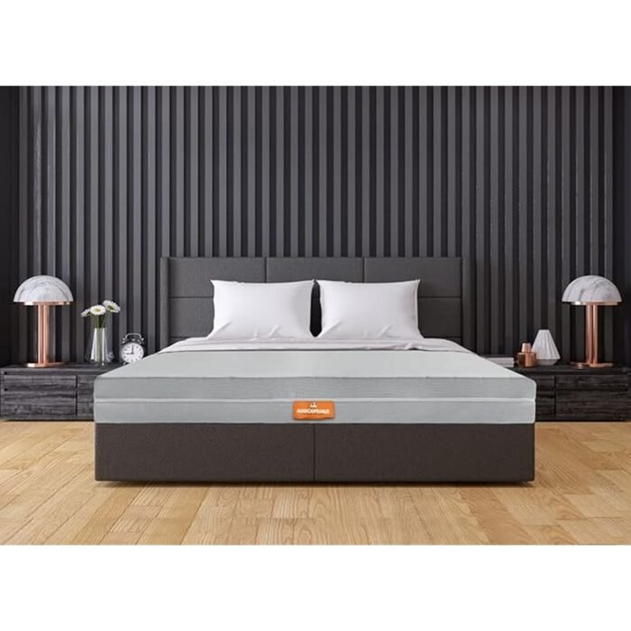 Mauvais alignement de la colonne vertébrale dû à une fermeté inégale – Marcapiuma, Matelas Simple YOU&ME en Mousse à Froid 80 x 195 H 17 cm 2-en-1 Orthopédique H2/H3 Moyenne