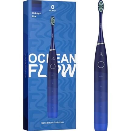 Manual brushing misses plaque and stains-Oclean, Flow Electric Toothbrush (Blue), Inconsistent brushing duration without guidance-Oclean, Flow Electric Toothbrush (Blue), Frequent charging interrupts oral routines-Oclean, Flow Electric Toothbrush (Blue), Harsh brushing damages sensitive gums-Oclean, Flow Electric Toothbrush (Blue)