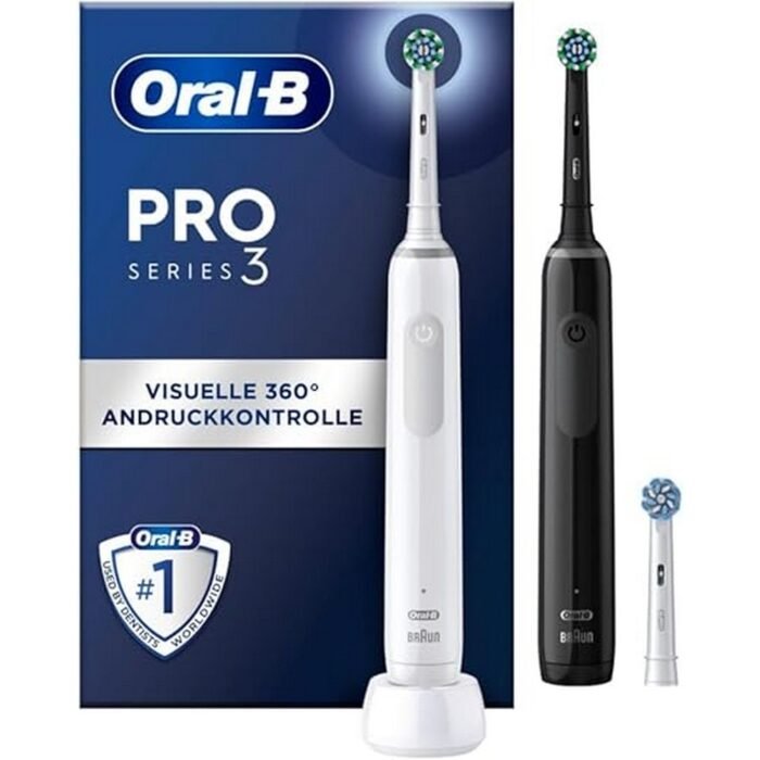 Incomplete plaque removal with manual brushing-Oral-B, Pro 3 3900 Electric Toothbrush Double Pack & 3 Replacement Brushes, Gum irritation from excessive pressure-Oral-B, Pro 3 3900 Electric Toothbrush Double Pack & 3 Replacement Brushes, Short or uneven brushing duration-Oral-B, Pro 3 3900 Electric Toothbrush Double Pack & 3 Replacement Brushes, High cost per user without extra handles-Oral-B, Pro 3 3900 Electric Toothbrush Double Pack & 3 Replacement Brushes