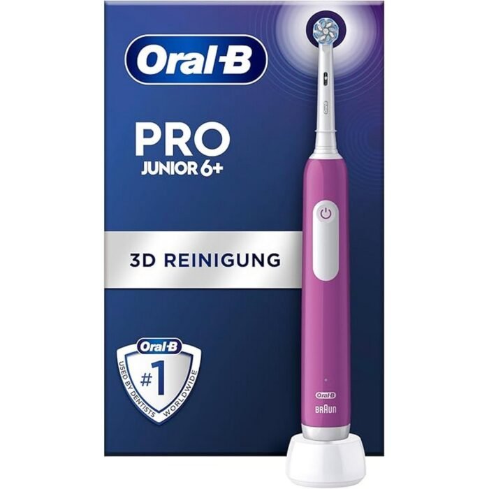 Improper brushing technique in children-Oral-B, Pro Junior Electric Toothbrush, Purple, Lack of brushing motivation or routine-Oral-B, Pro Junior Electric Toothbrush, Purple, Ineffective plaque removal with manual brushes-Oral-B, Pro Junior Electric Toothbrush, Purple, Brushing too hard and damaging gums-Oral-B, Pro Junior Electric Toothbrush, Purple