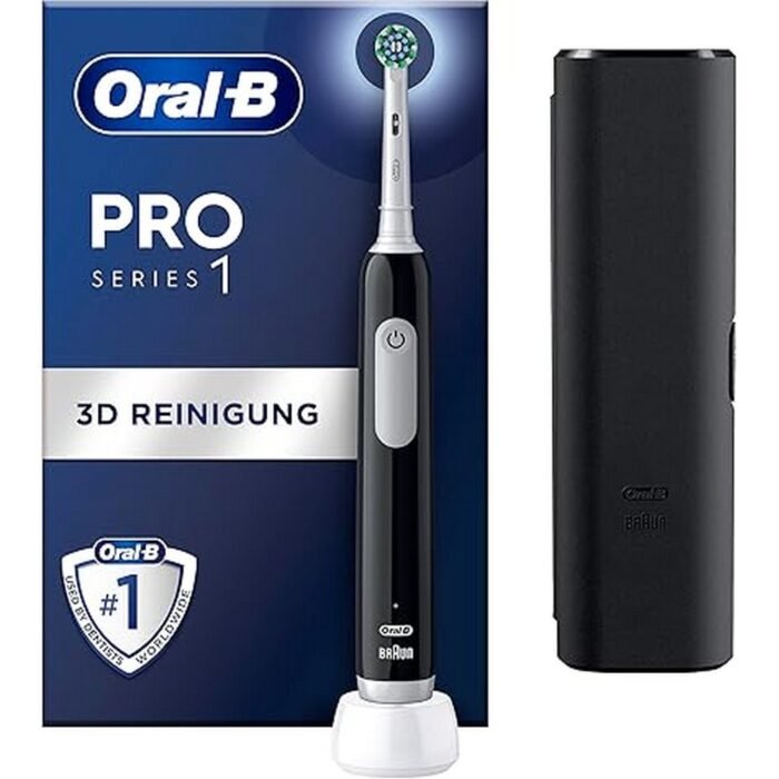 Not removing enough plaque with a manual toothbrush-Oral-B, Pro Series 1 Electric Toothbrush, Black, Overbrushing leading to gum irritation-Oral-B, Pro Series 1 Electric Toothbrush, Black, Brushing too quickly or unevenly-Oral-B, Pro Series 1 Electric Toothbrush, Black, Difficulty maintaining dentist-recommended brushing duration-Oral-B, Pro Series 1 Electric Toothbrush, Black