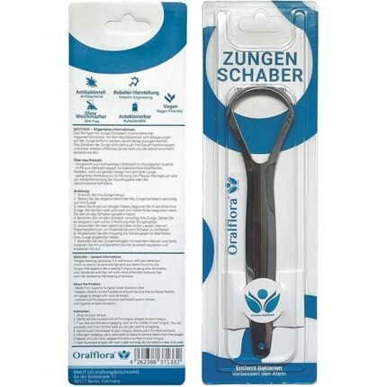 Chronic bad breath due to bacterial coating-Oralflora, Tongue Scraper 100% Surgical Stainless Steel black, Insufficient tongue cleaning through brushing alone-Oralflora, Tongue Scraper 100% Surgical Stainless Steel black, Diminished taste caused by tongue biofilm-Oralflora, Tongue Scraper 100% Surgical Stainless Steel black, Need for a durable, hygienic, and travel-ready scraper-Oralflora, Tongue Scraper 100% Surgical Stainless Steel black