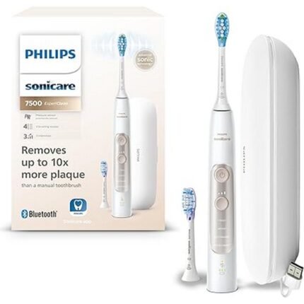 Excessive plaque accumulation due to manual brushing-Philips, Sonicare ExpertClean 7500 Electric Toothbrush (Model HX9691/02) 2-White, Gum damage from applying too much brushing pressure-Philips, Sonicare ExpertClean 7500 Electric Toothbrush (Model HX9691/02) 2-White, Uneven cleaning coverage without smart guidance-Philips, Sonicare ExpertClean 7500 Electric Toothbrush (Model HX9691/02) 2-White, Difficulty maintaining brushing routine and replacing brush heads on time-Philips, Sonicare ExpertClean 7500 Electric Toothbrush (Model HX9691/02) 2-White