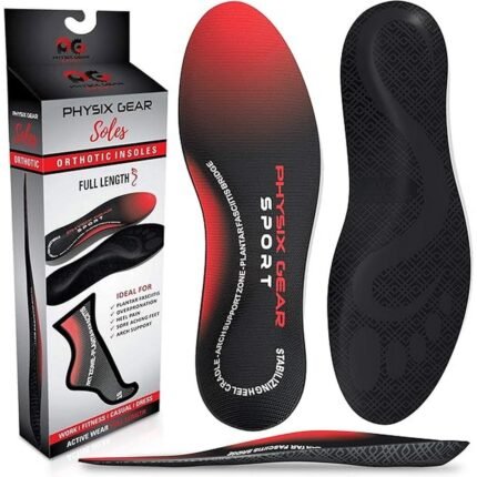 Heel pain caused by heel spurs-Physix, Gear Insoles for Heel Spurs (XS) 1 Pair, Discomfort from plantar fasciitis-Physix, Gear Insoles for Heel Spurs (XS) 1 Pair, Foot fatigue from prolonged standing-Physix, Gear Insoles for Heel Spurs (XS) 1 Pair, Lack of proper arch support-Physix, Gear Insoles for Heel Spurs (XS) 1 Pair