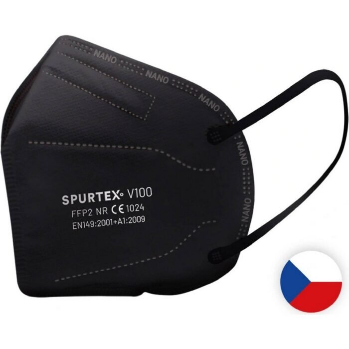 Exposición a virus y bacterias en el aire en lugares públicos o concurridos - SpurTex Nanorespirator V100 FFP2 NR CE M negro 5 uds., Inhalación de polvo fino, alérgenos y contaminantes - SpurTex Nanorespirator V100 FFP2 NR CE M negro 5 uds., Molestias y dificultad respiratoria con respiradores convencionales - SpurTex Nanorespirator V100 FFP2 NR CE M negro 5 uds., Falta de protección certificada en diseños elegantes y discretos para uso diario - SpurTex Nanorespirator V100 FFP2 NR CE M negro 5 uds.