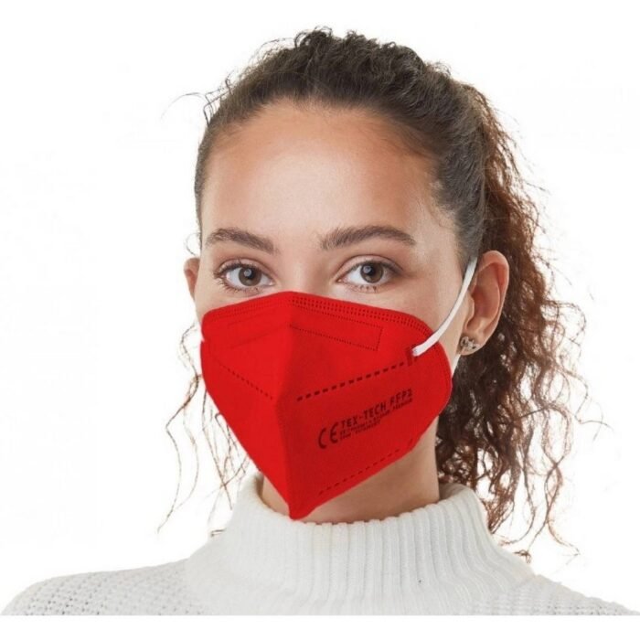 Falta de protección certificada: muchas mascarillas no cumplen con los estándares FFP2, lo que ofrece una filtración insuficiente contra partículas en el aire-Respirador Tex-Tech FFP2 PREMIUM rojo 5 piezas, Opciones de diseño poco atractivas: los respiradores típicos carecen de variedad de colores, lo que limita la expresión personal y el estilo-Respirador Tex-Tech FFP2 PREMIUM rojo 5 piezas, Incomodidad durante el uso prolongado: las mascarillas de mala calidad pueden causar irritación, marcas de presión o dificultad para respirar con el tiempo-Respirador Tex-Tech FFP2 PREMIUM rojo 5 piezas, Ajuste débil o inseguro: el sellado inadecuado alrededor de la cara puede comprometer la protección y permitir fugas de partículas-Respirador Tex-Tech FFP2 PREMIUM rojo 5 piezas