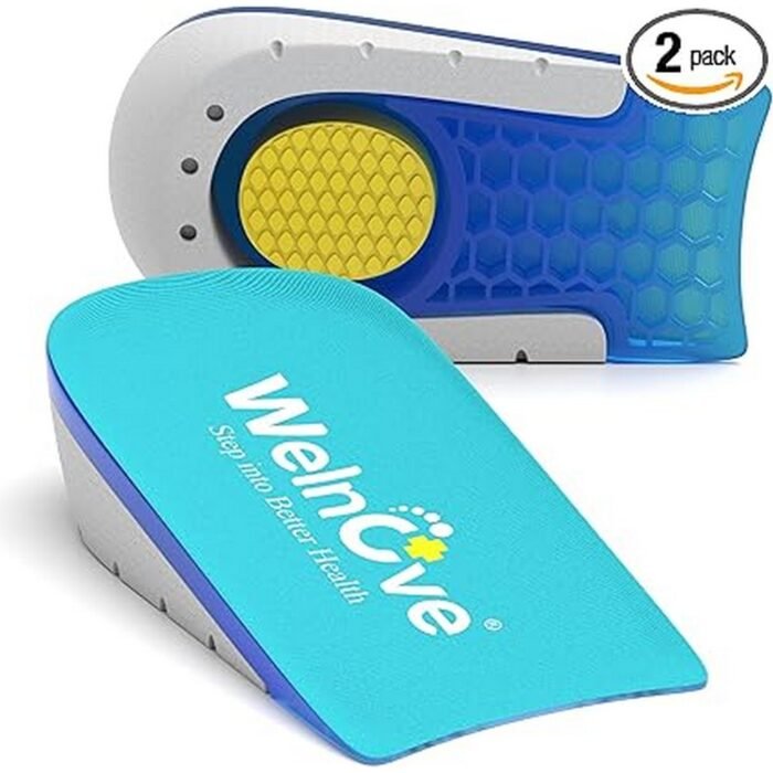 Heel pain from prolonged standing or walking-Welnove, Heel Cushion Cup for Women 37.5-41, Men 37-39, 0.6 Inch 1 Pair, Pressure on joints due to lack of heel cushioning-Welnove, Heel Cushion Cup for Women 37.5-41, Men 37-39, 0.6 Inch 1 Pair, Discomfort from ill-fitting shoes-Welnove, Heel Cushion Cup for Women 37.5-41, Men 37-39, 0.6 Inch 1 Pair, Risk of heel fatigue and soreness during daily activities-Welnove, Heel Cushion Cup for Women 37.5-41, Men 37-39, 0.6 Inch 1 Pair