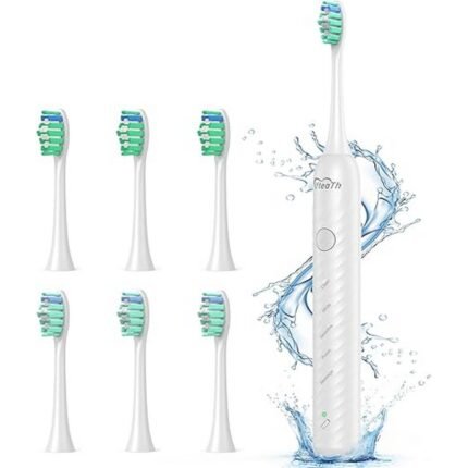 Uneven brushing with manual toothbrushes-YteaTh, Shcall Electric Toothbrush, White, Inadequate plaque removal-YteaTh, Shcall Electric Toothbrush, White, No timer to ensure proper brushing duration-YteaTh, Shcall Electric Toothbrush, White, Difficulty maintaining oral hygiene while traveling-YteaTh, Shcall Electric Toothbrush, White