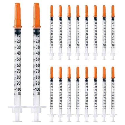 Precise measuring – 1 ml/cc Plastic Tube 27G (50 Pack), Sterile use – 1 ml/cc Plastic Tube 27G (50 Pack), Compact tool – 1 ml/cc Plastic Tube 27G (50 Pack), Multi-field application – 1 ml/cc Plastic Tube 27G (50 Pack)