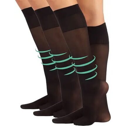 Daily leg swelling and pain–3 Pairs of Compression Stockings, Support Knee Stockings, Travel discomfort and foot fatigue–3 Pairs of Compression Stockings, Support Knee Stockings, Varicose vein pressure–3 Pairs of Compression Stockings, Support Knee Stockings, Standing jobs causing soreness–3 Pairs of Compression Stockings, Support Knee Stockings