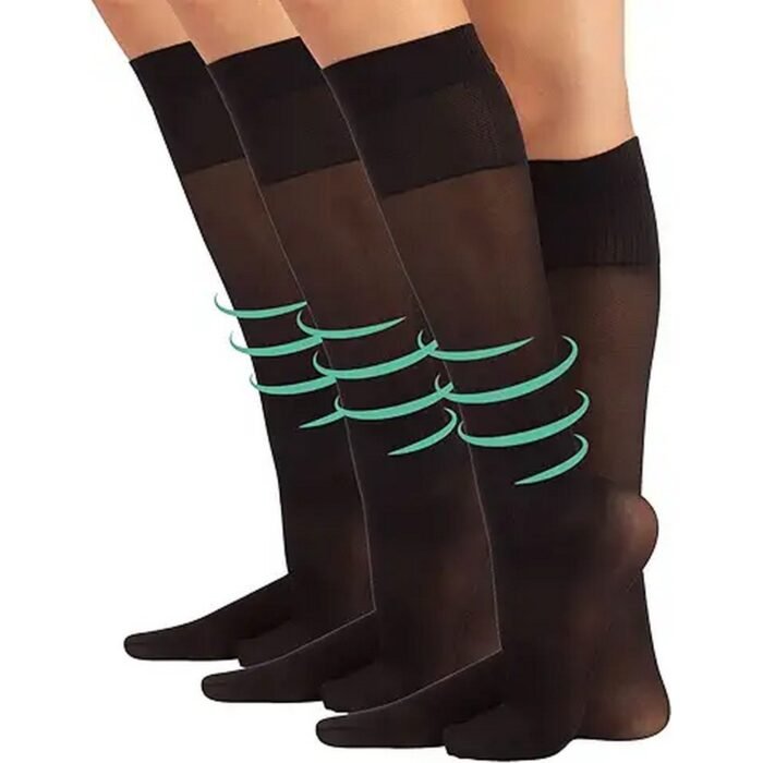 Daily leg swelling and pain–3 Pairs of Compression Stockings, Support Knee Stockings, Travel discomfort and foot fatigue–3 Pairs of Compression Stockings, Support Knee Stockings, Varicose vein pressure–3 Pairs of Compression Stockings, Support Knee Stockings, Standing jobs causing soreness–3 Pairs of Compression Stockings, Support Knee Stockings