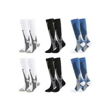 Leg fatigue during workouts–Mevery Compression Socks 20–30 mmHg,