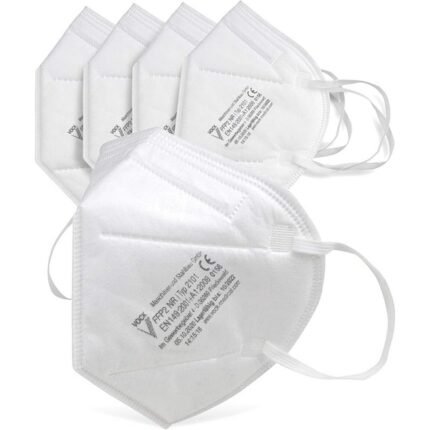 Provides reliable aerosol protection – Fackelmann FFP2 Respirator Mask, Ensures secure and comfortable fit – Fackelmann FFP2 Respirator Mask, Offers high filtration efficiency – Fackelmann FFP2 Respirator Mask, Suitable for everyday use – Fackelmann FFP2 Respirator Mask