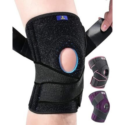 Relieves knee pain – ABYON Adjustable Knee Brace with Side Stabilisers and Patella Gel Pads for Men Women Knee Pain Meniscus Tear Arthritis Joint Pain (2XL/3XL), Supports meniscus tear recovery – ABYON Adjustable Knee Brace with Side Stabilisers and Patella Gel Pads for Men Women Knee Pain Meniscus Tear Arthritis Joint Pain (2XL/3XL), Stabilises ACL injuries – ABYON Adjustable Knee Brace with Side Stabilisers and Patella Gel Pads for Men Women Knee Pain Meniscus Tear Arthritis Joint Pain (2XL/3XL), Reduces arthritis discomfort – ABYON Adjustable Knee Brace with Side Stabilisers and Patella Gel Pads for Men Women Knee Pain Meniscus Tear Arthritis Joint Pain (2XL/3XL)