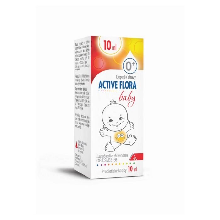 igestive imbalance in newborns-ACTIVE FLORA Baby 0+m probiotic drops 10 ml,