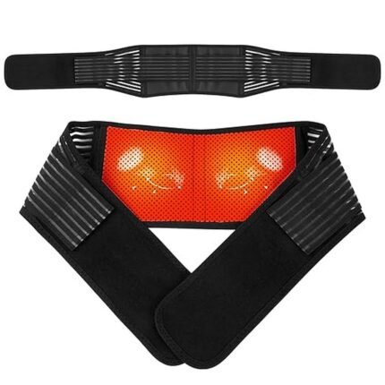 Soulage la douleur lombaire – ACWOO Back Strap Self-Heating Belt, Fournit une stabilisation lombaire – ACWOO Back Strap Self-Heating Belt, Offre une thérapie chauffante pour la zone des reins – ACWOO Back Strap Self-Heating Belt, Conception respirante et anti-transpiration pour un port toute la journée – ACWOO Back Strap Self-Heating Belt