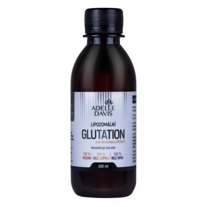 Cellular Damage from Oxidative Stress-ADELLE DAVIS Liposomal Glutathione 200 ml,