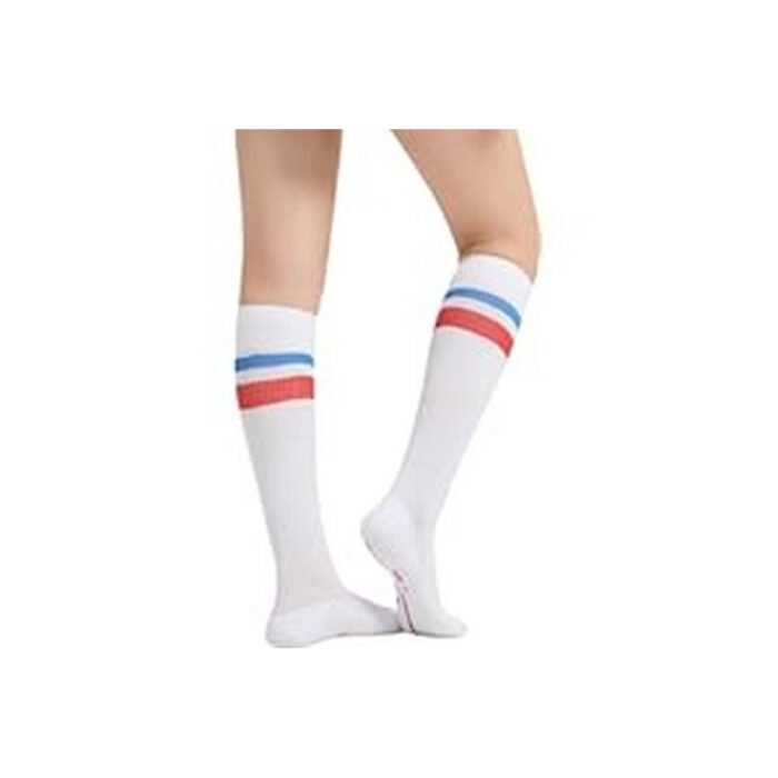 Muscle fatigue on long runs–aepra Compression Socks for Running Cycling Hiking Knee High Support 20–30 mmHg,