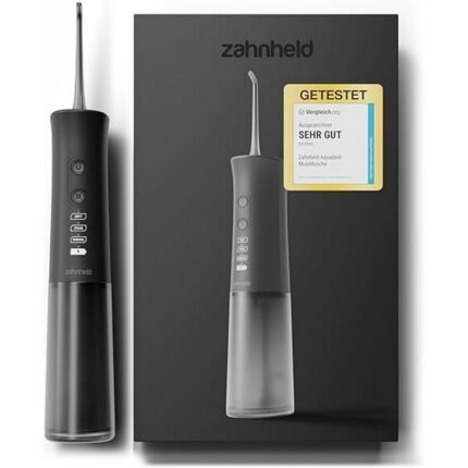 Plaque buildup between teeth – Aquadent Oral Irrigator,