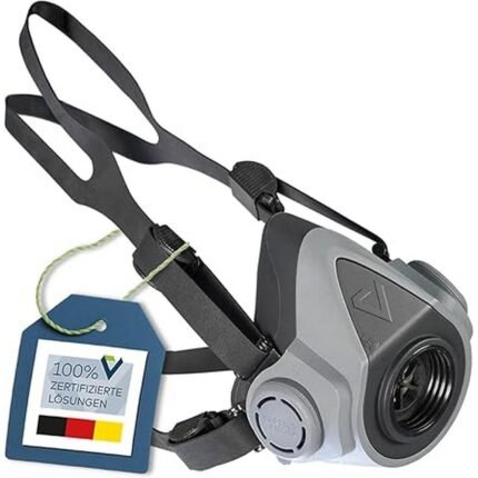 Discomfort during extended wear – BartelsRieger BariMask HF, EN 140:1998, with Rd40 Round Thread Connection for Gas, Particulate and Combination Filter, for Industry, Crafts, Construction, Pressure marks – BartelsRieger BariMask HF, EN 140:1998, with Rd40 Round Thread Connection for Gas, Particulate and Combination Filter, for Industry, Crafts, Construction, Breathing resistance – BartelsRieger BariMask HF, EN 140:1998, with Rd40 Round Thread Connection for Gas, Particulate and Combination Filter, for Industry, Crafts, Construction, Disposal concerns – BartelsRieger BariMask HF, EN 140:1998, with Rd40 Round Thread Connection for Gas, Particulate and Combination Filter, for Industry, Crafts, Construction