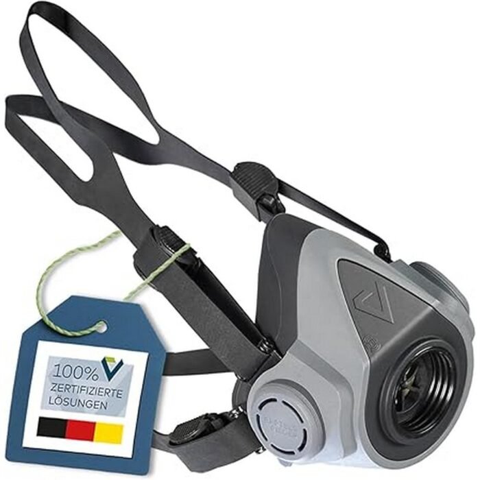 Discomfort during extended wear – BartelsRieger BariMask HF, EN 140:1998, with Rd40 Round Thread Connection for Gas, Particulate and Combination Filter, for Industry, Crafts, Construction, Pressure marks – BartelsRieger BariMask HF, EN 140:1998, with Rd40 Round Thread Connection for Gas, Particulate and Combination Filter, for Industry, Crafts, Construction, Breathing resistance – BartelsRieger BariMask HF, EN 140:1998, with Rd40 Round Thread Connection for Gas, Particulate and Combination Filter, for Industry, Crafts, Construction, Disposal concerns – BartelsRieger BariMask HF, EN 140:1998, with Rd40 Round Thread Connection for Gas, Particulate and Combination Filter, for Industry, Crafts, Construction