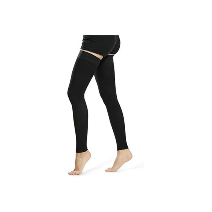 Thigh swelling after surgery–Beister 20–30 mmHg Compression Stockings with Silicone Band, Varicose vein discomfort–Beister Medical Thigh-High Stockings, Rolling compression socks–Beister Silicone Band Thigh Stockings, DVT prevention for travel or recovery–Beister 20–30 mmHg Compression Stockings