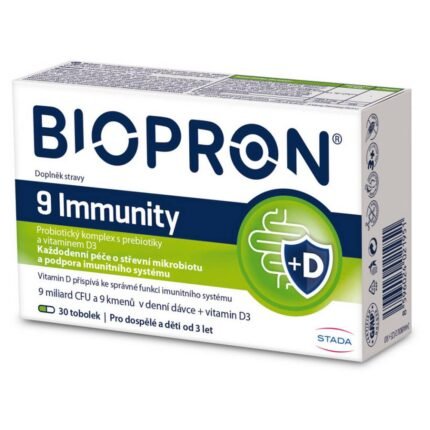 Imbalance of intestinal microflora-BIOPRON 9 Immunity with vitamin D3,