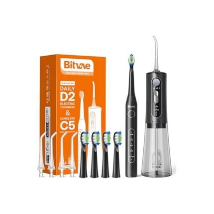 Incomplete cleaning with brush only – Bitvae combo