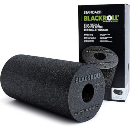 Relieves muscle tension and fascia tightness - BLACKROLL Standard Original Fascia Roller, Enhances mobility and flexibility - BLACKROLL Standard Original Fascia Roller, Supports recovery and functional training - BLACKROLL Standard Original Fascia Roller, Effective for self‑massage of back, legs and neck - BLACKROLL Standard Original Fascia Roller