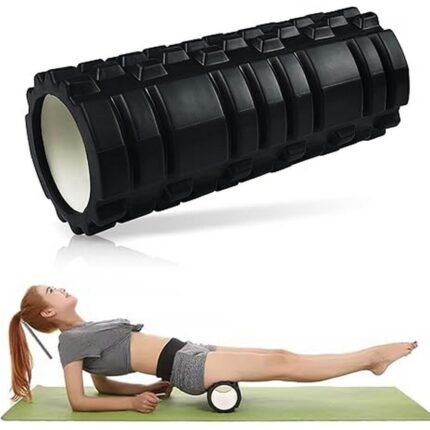 Back tension - Brevanza Fascia Roller Spine Foam Roller Massage Facial Roller for Self-Massage Fitness Roller with 3D Texture Massage Pilates Roller for Neck Back Black 33 cm x 14 cm, Neck stiffness - Brevanza Fascia Roller Spine Foam Roller Massage Facial Roller for Self-Massage Fitness Roller with 3D Texture Massage Pilates Roller for Neck Back Black 33 cm x 14 cm, Muscle recovery - Brevanza Fascia Roller Spine Foam Roller Massage Facial Roller for Self-Massage Fitness Roller with 3D Texture Massage Pilates Roller for Neck Back Black 33 cm x 14 cm, Fascia adhesions - Brevanza Fascia Roller Spine Foam Roller Massage Facial Roller for Self-Massage Fitness Roller with 3D Texture Massage Pilates Roller for Neck Back Black 33 cm x 14 cm