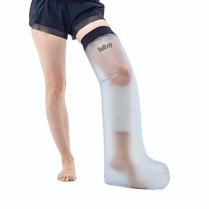 Protege el yeso del agua durante la ducha – Cast Protector Waterproof Leg Shower Protection Reusable Water Protection for Cast Leg, Garantiza una recuperación higiénica tras una lesión en la pierna – Cast Protector Waterproof Leg Shower Protection Reusable Water Protection for Cast Leg, Reutilizable y ecológico – Cast Protector Waterproof Leg Shower Protection Reusable Water Protection for Cast Leg, Sello de silicona cómodo y seguro – Cast Protector Waterproof Leg Shower Protection Reusable Water Protection for Cast Leg