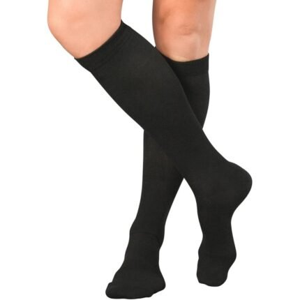 Celodoro, Women and Men Travel Knee Socks (1 Pair) with Compression Effect