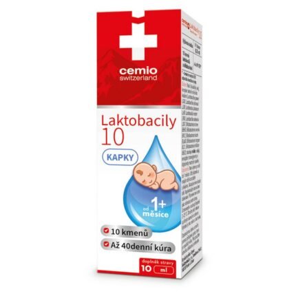 Imbalanced gut microbiota in infants or children-CEMIO Lactobacilli 10 drops 10 ml,