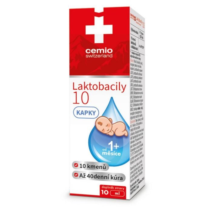 Imbalanced gut microbiota in infants or children-CEMIO Lactobacilli 10 drops 10 ml,