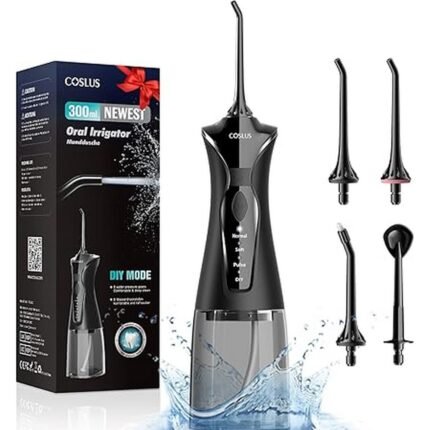Limited cleaning with traditional floss – COSLUS Oral Irrigator,