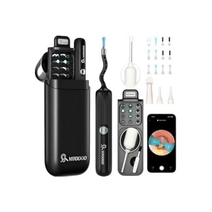Painful wax removal with traditional tools – VITCOCO 1080P HD Ear Cleaner,