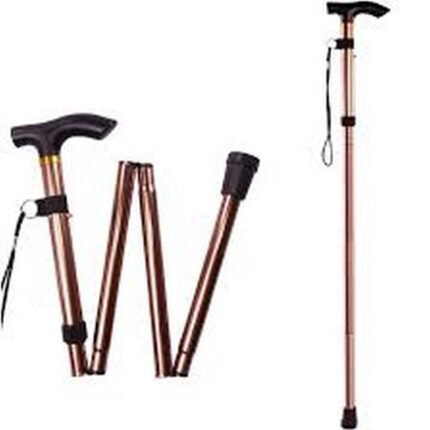 Improves stability during outdoor activities – Folding Aluminium Walking Stick, Folds compactly for travel and portability – Folding Aluminium Walking Stick, Provides lightweight but strong support – Folding Aluminium Walking Stick, Adapts to varied terrain during hiking and trekking – Folding Aluminium Walking Stick