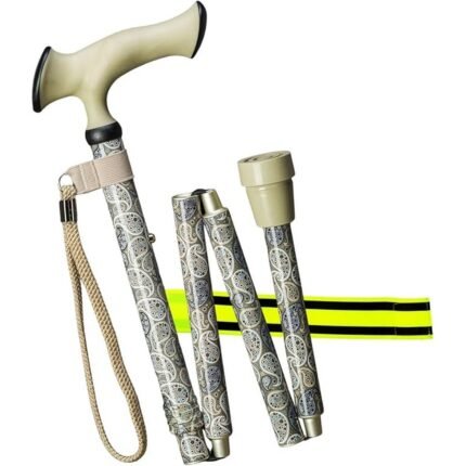 Provides adjustable height for comfort – Gastrock Walking Stick Folding Stick 4-Piece Height Adjustable Foldable Super Soft Ergonomic - Made of Aluminium with Ergonomic Handle Maximum Load 120 kg + Olanmarp Velcro Strap with Stripes, Enhances grip comfort – Gastrock Walking Stick Folding Stick 4-Piece Height Adjustable Foldable Super Soft Ergonomic - Made of Aluminium with Ergonomic Handle Maximum Load 120 kg + Olanmarp Velcro Strap with Stripes, Easy to fold and carry – Gastrock Walking Stick Folding Stick 4-Piece Height Adjustable Foldable Super Soft Ergonomic - Made of Aluminium with Ergonomic Handle Maximum Load 120 kg + Olanmarp Velcro Strap with Stripes, Supports up to 120 kg – Gastrock Walking Stick Folding Stick 4-Piece Height Adjustable Foldable Super Soft Ergonomic - Made of Aluminium with Ergonomic Handle Maximum Load 120 kg + Olanmarp Velcro Strap with Stripes